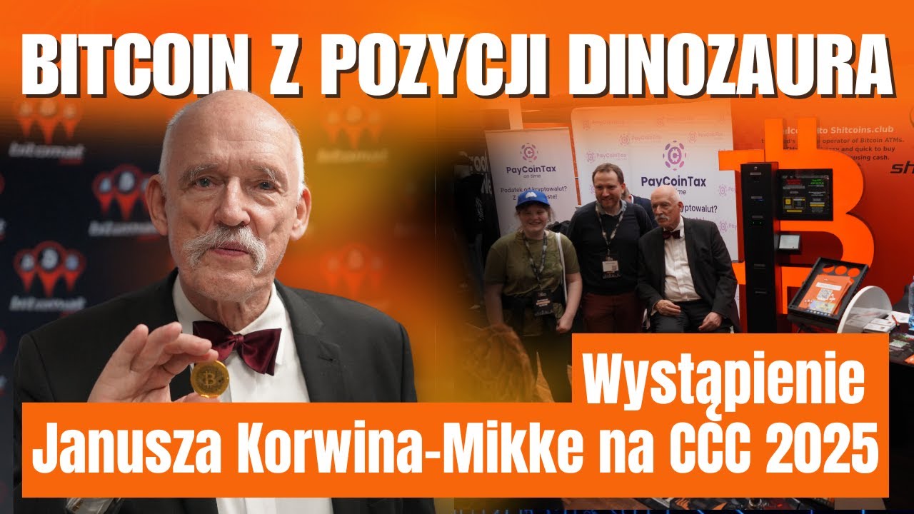 Janusz Korwin Mikke - Bitcoin z pozycji dinozaura 🦕 💸💥