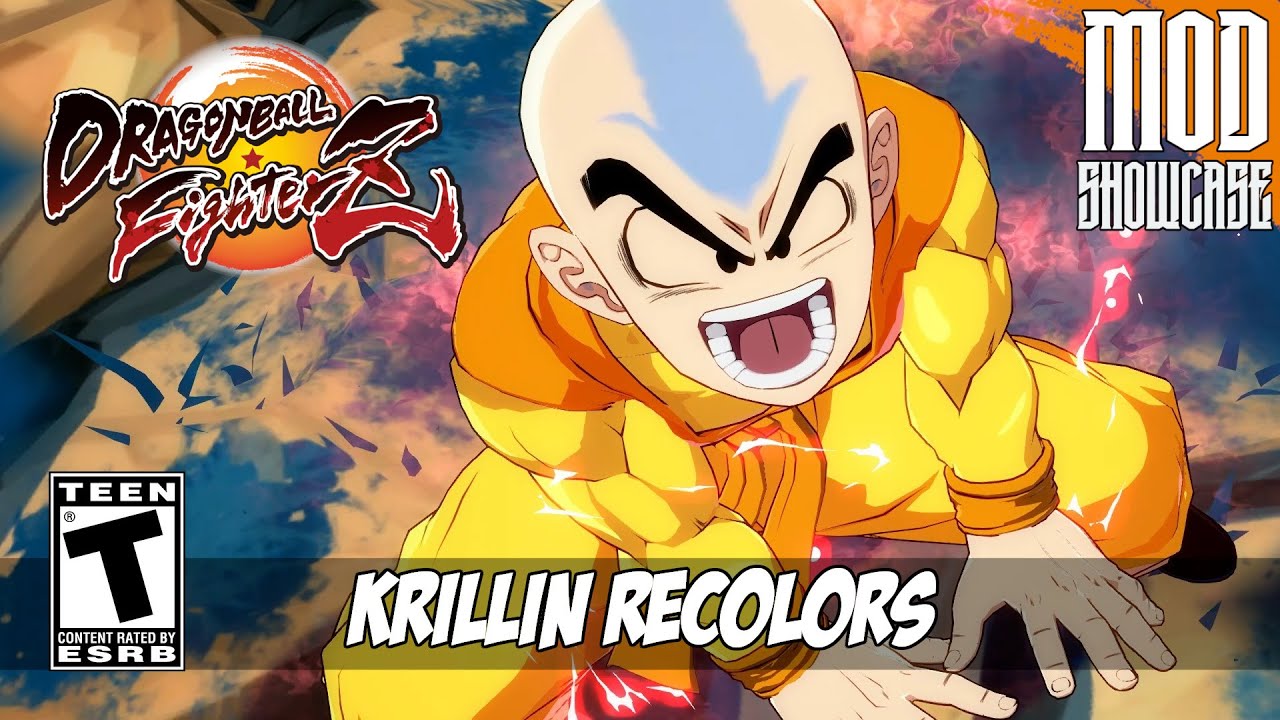 Krillin Recolors - Dragon Ball FighterZ Mods [PC - HD]