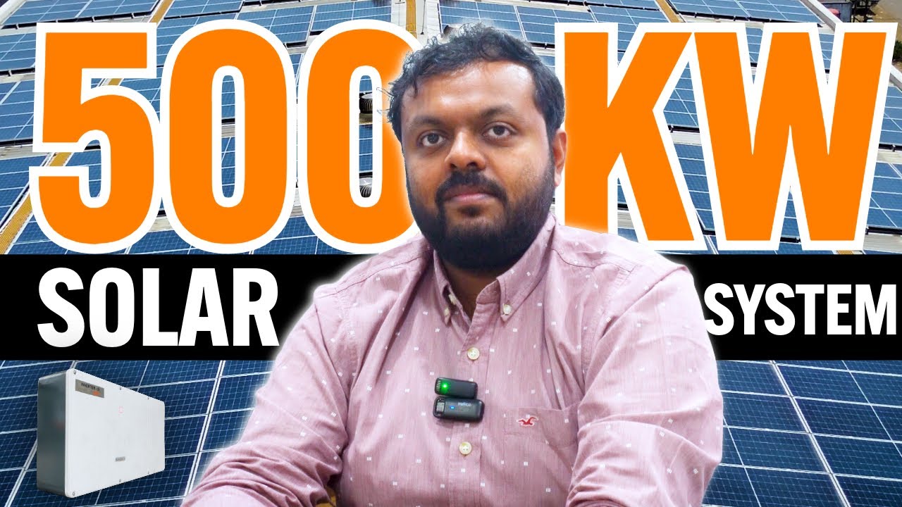 500 KW Solar Rooftop Installation | Waaree Solar Panels | Sungrow Inverter | Pune