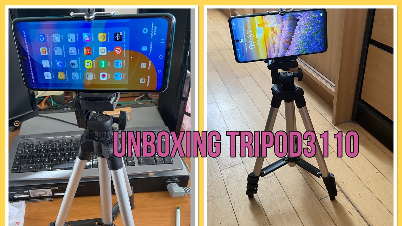 UNBOXING TRIPOD 3110 by MarivetBoysillo