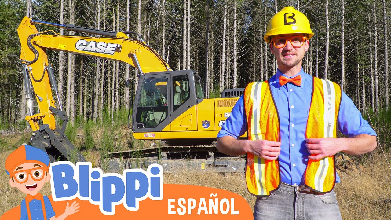 Vehículos de construcción con Blippi🚧🏗️👷| Blippi Español | Videos educativos para niños