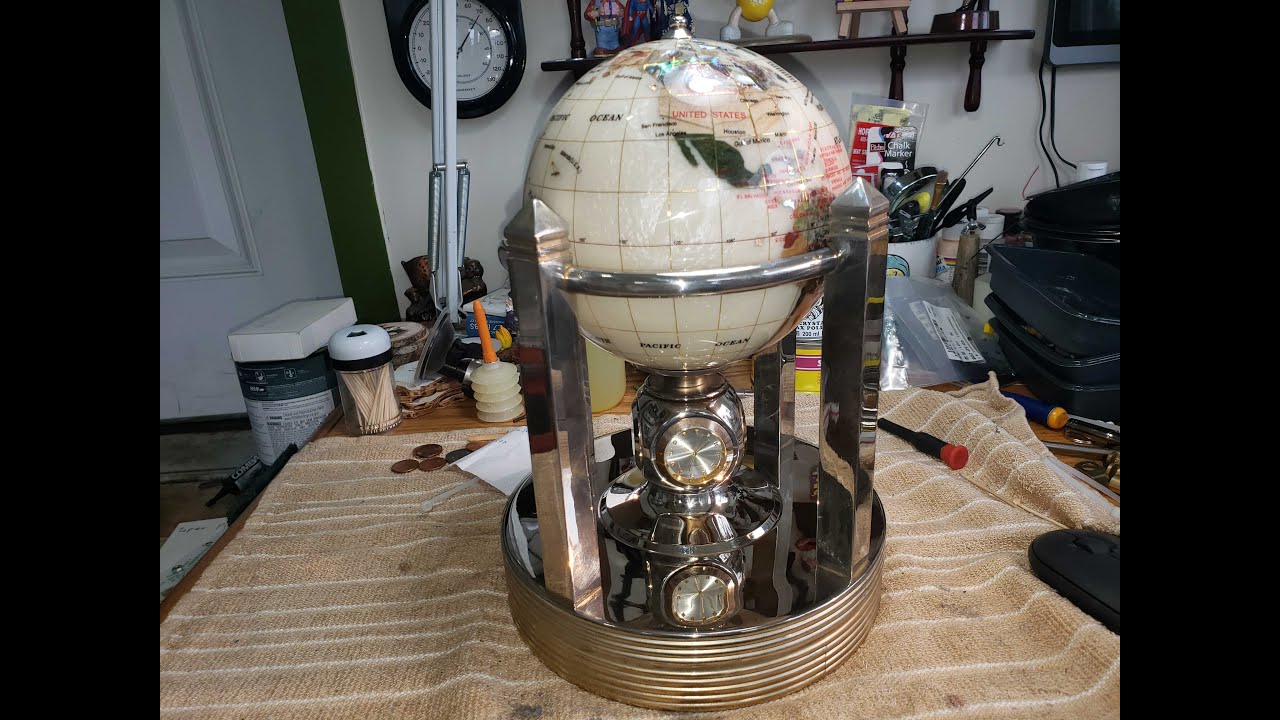 World Globe Clock