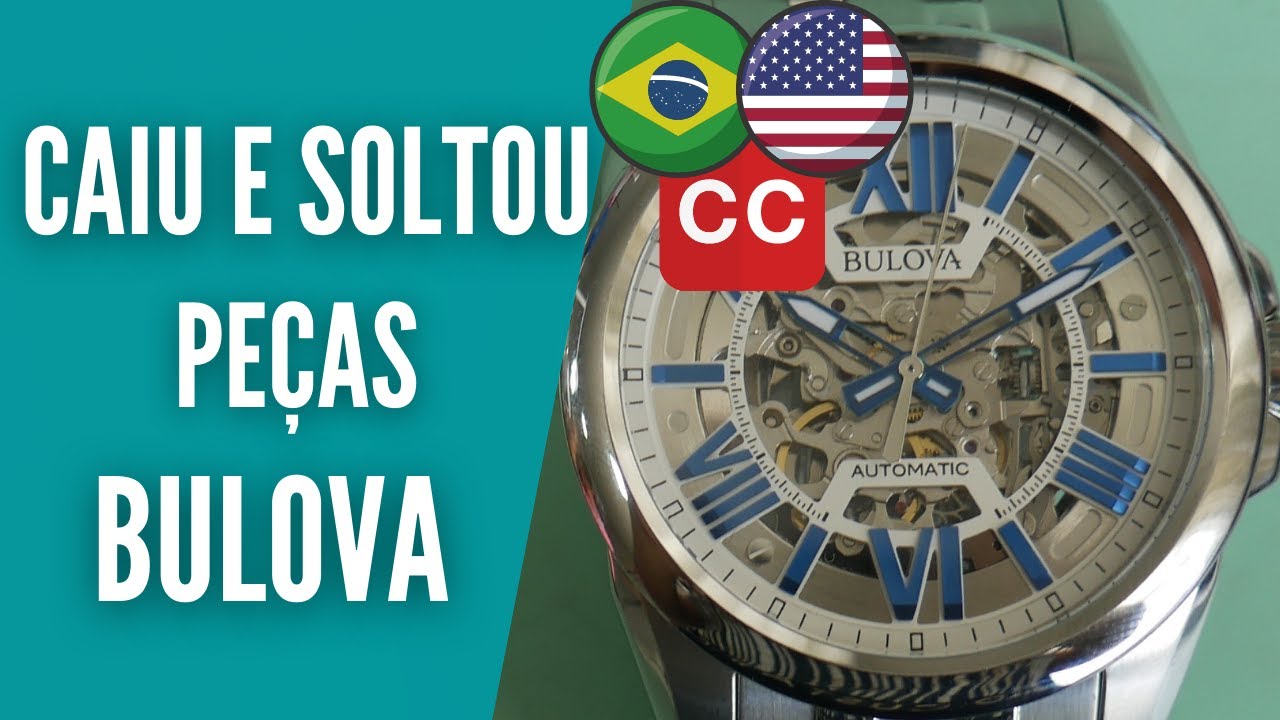 Bulova, Manutenção Após Cair, Miyota 8n24-Ezequias Relojoeiro