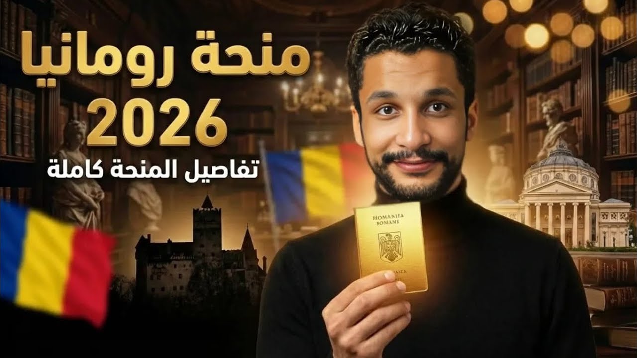 ادرس في أوروبا مجانًا! منحة الحكومة الرومانية 2026 ممولة بالكامل 🇷🇴