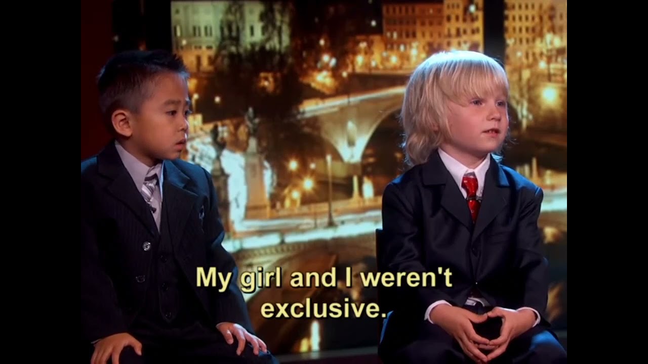 A young kid broke his heart into 5 pieces because he love someone