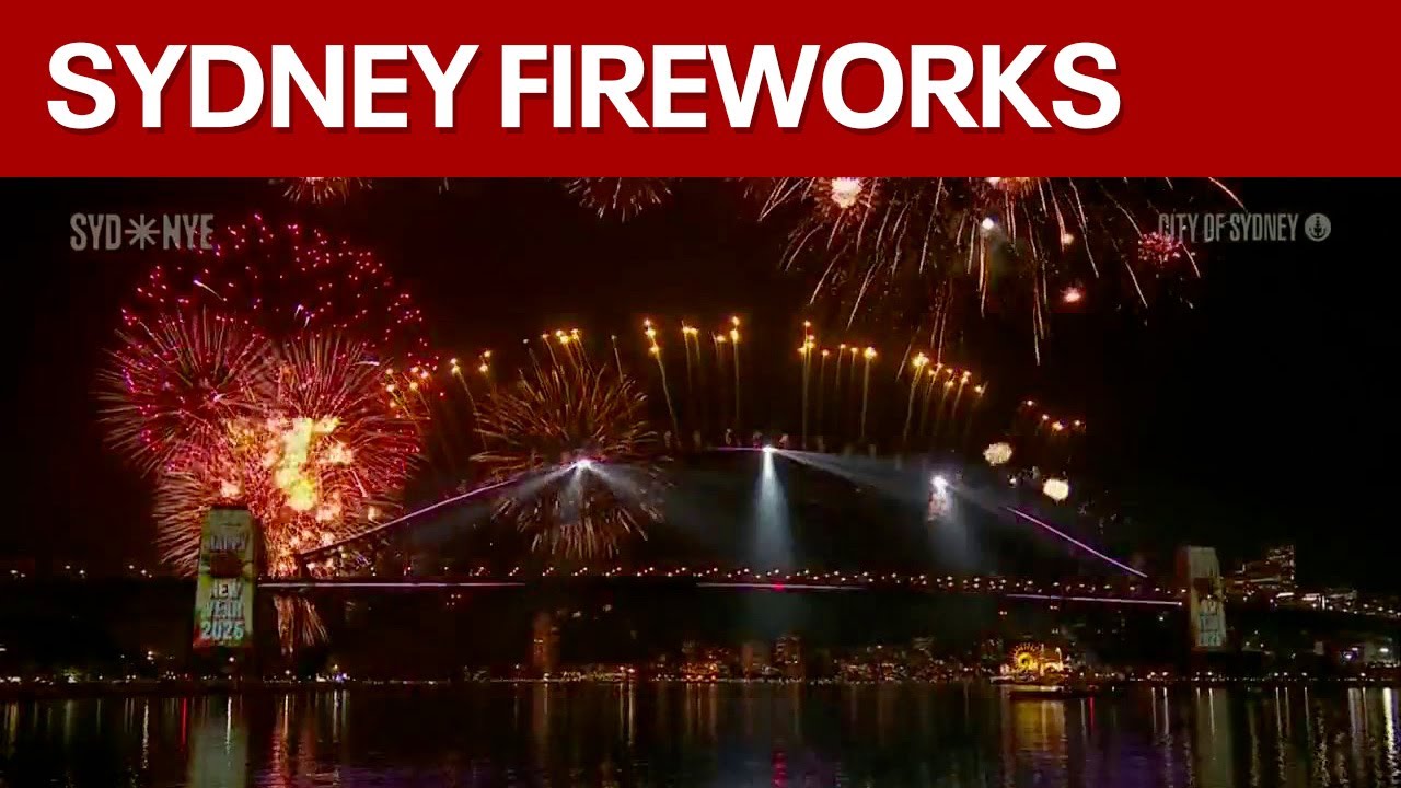 New Year's Eve fireworks in Sydney, Australia
