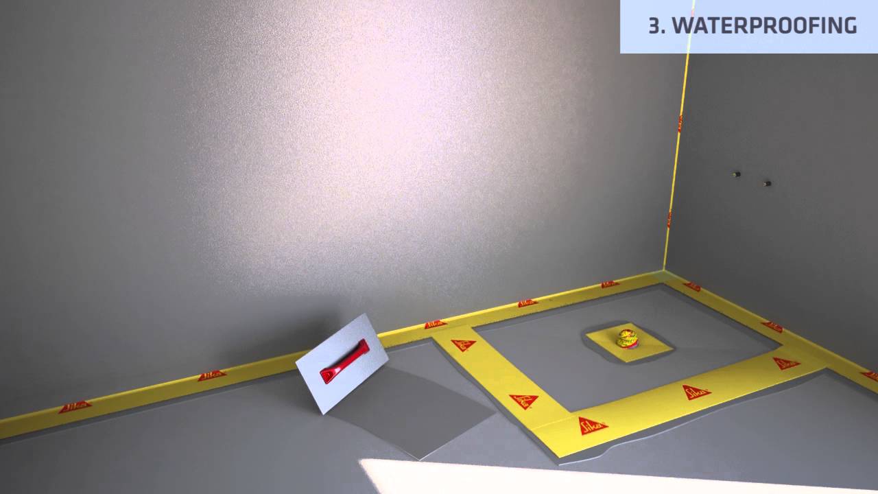 Sika Wet Room Waterproofing System
