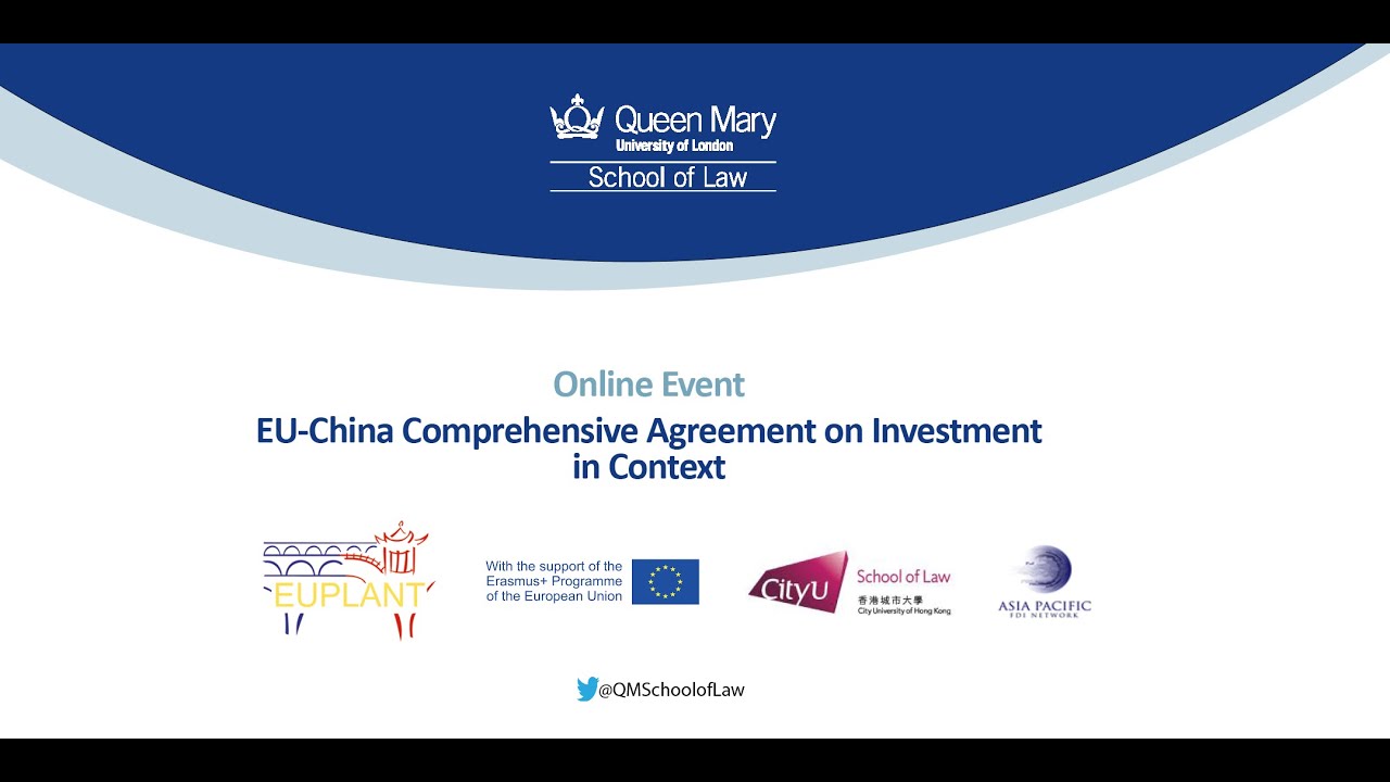 EU-China Comprehensive Agreement on Investment in Context Series (Part II)