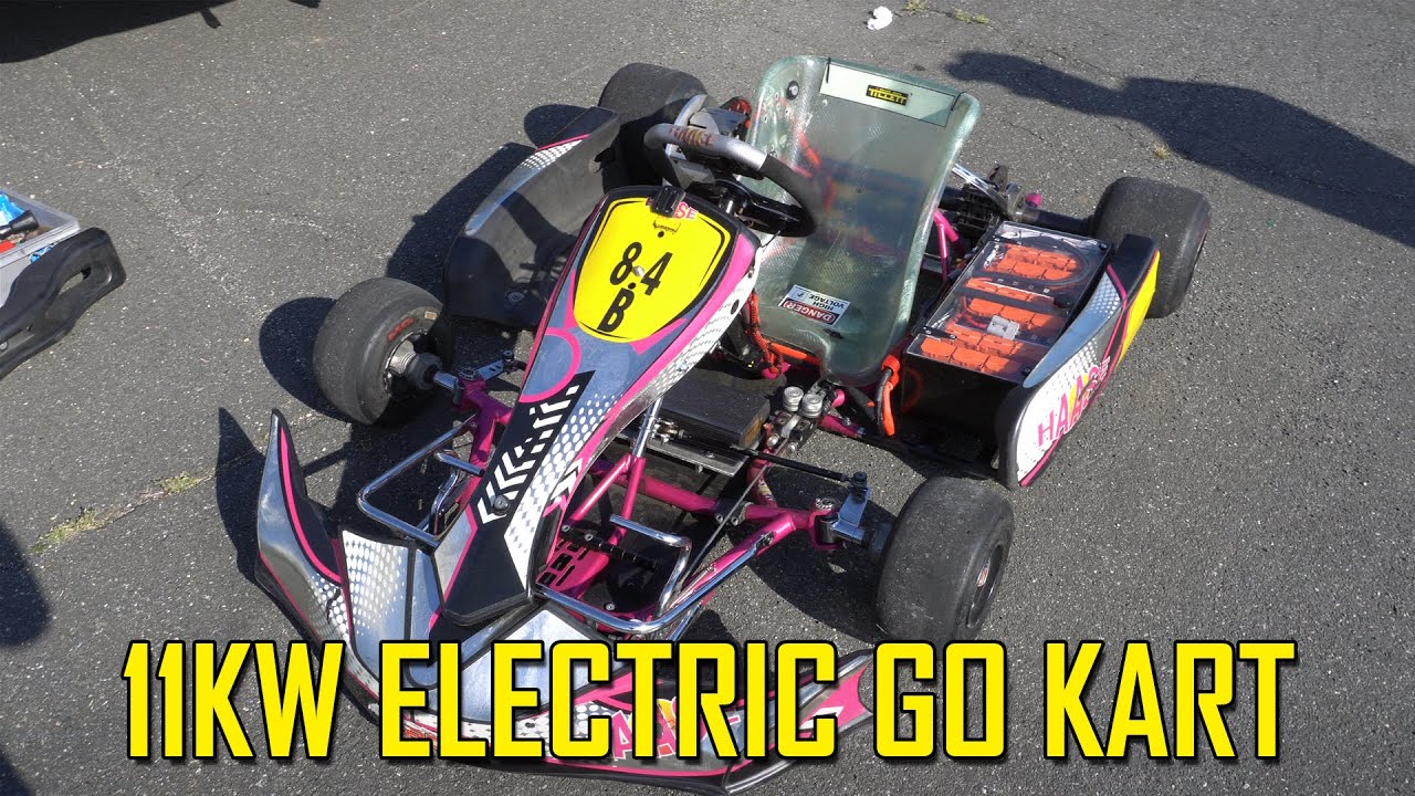 Incredibly Fast ELECTRIC Go Kart at the Track