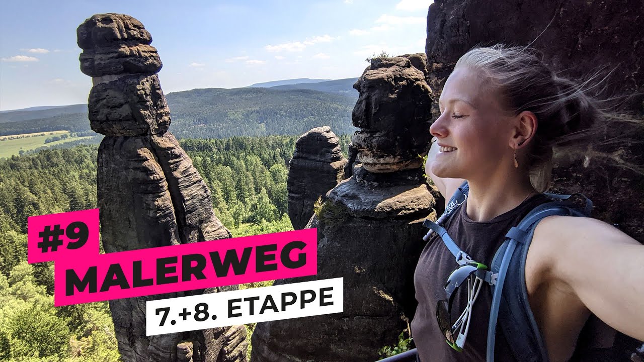 Glorreicher Abschluss 🥰 | Malerweg 7. + 8. Etappe