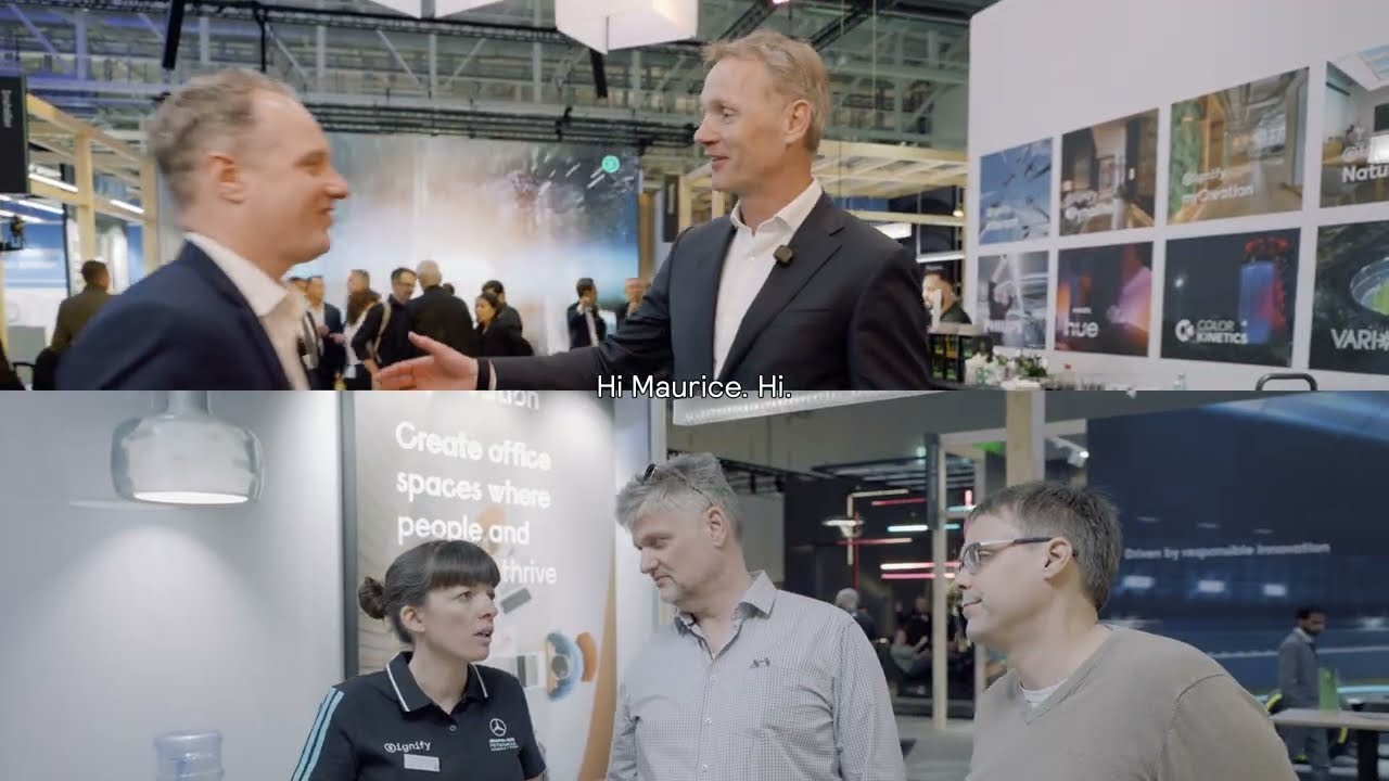 CEO Booth Tour at Light + Building 2026