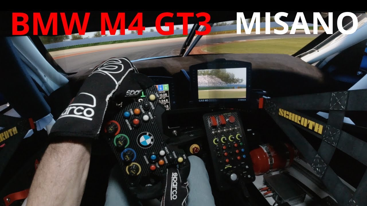 BMW M4 GT3 - MISANO - Cockpit - Assetto corsa competizione | Fanatec Podium - Simracing