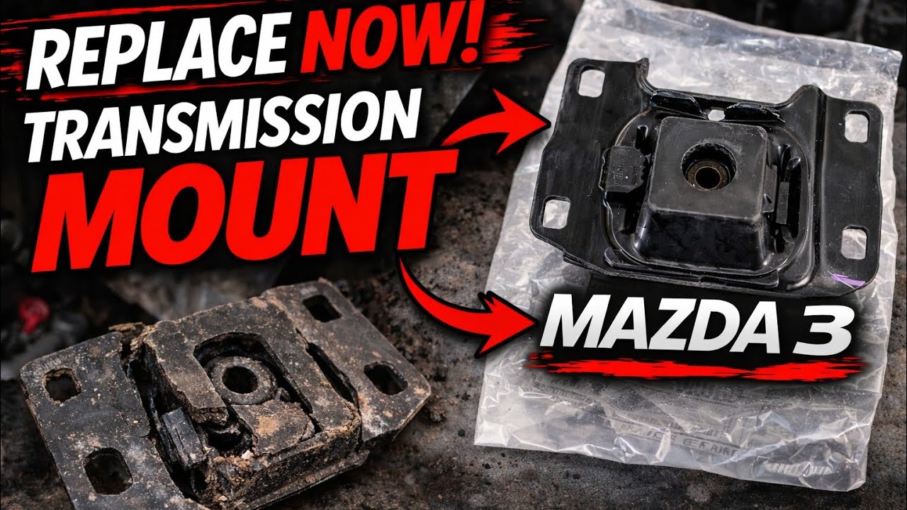 Replace transmission mount 2004-2009 mazda 3