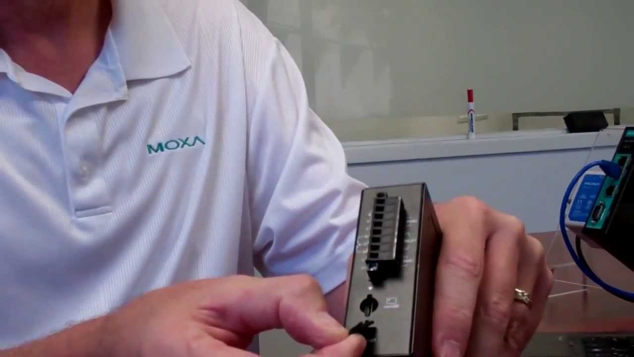 EtherNet/IP to Modbus Protocol Conversion with the MGate 5105