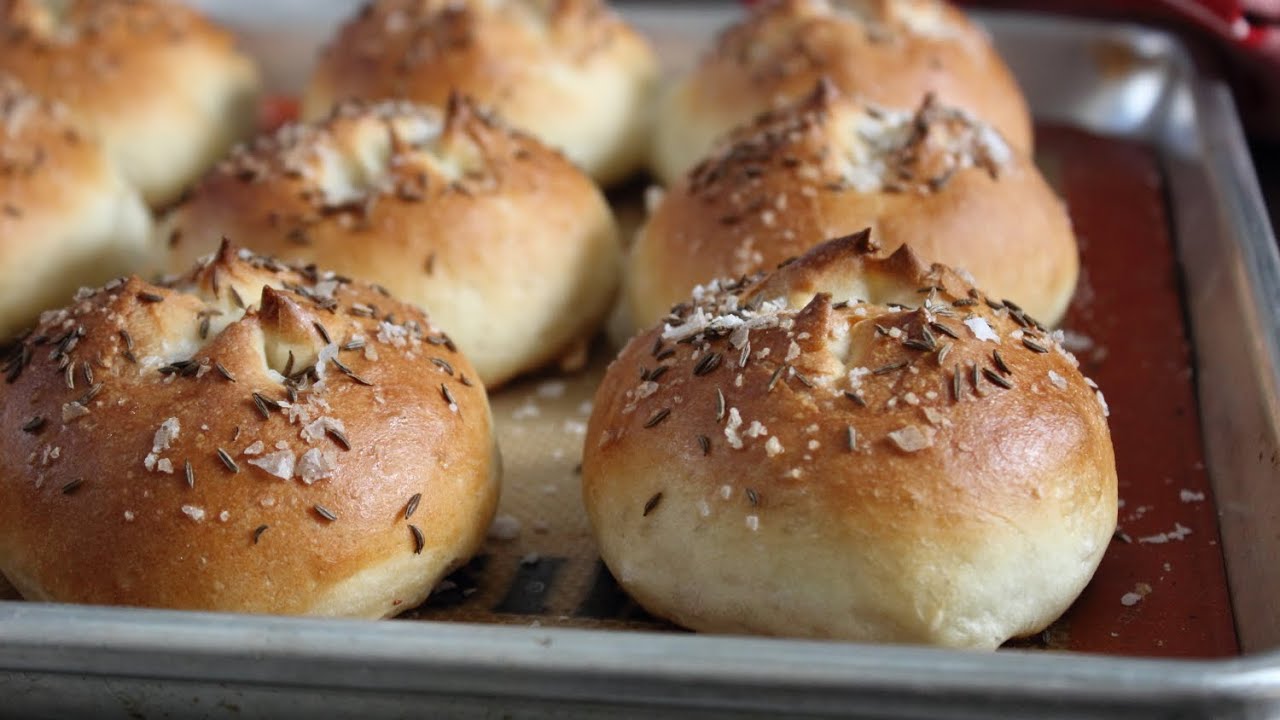 Beef on Weck - Part 1: The Weck Roll - How to Make Kummelweck Sandwich Rolls