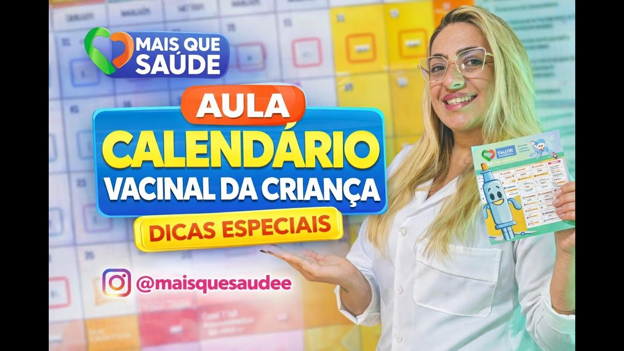 Aula Calendário Vacinal da Criança 2026