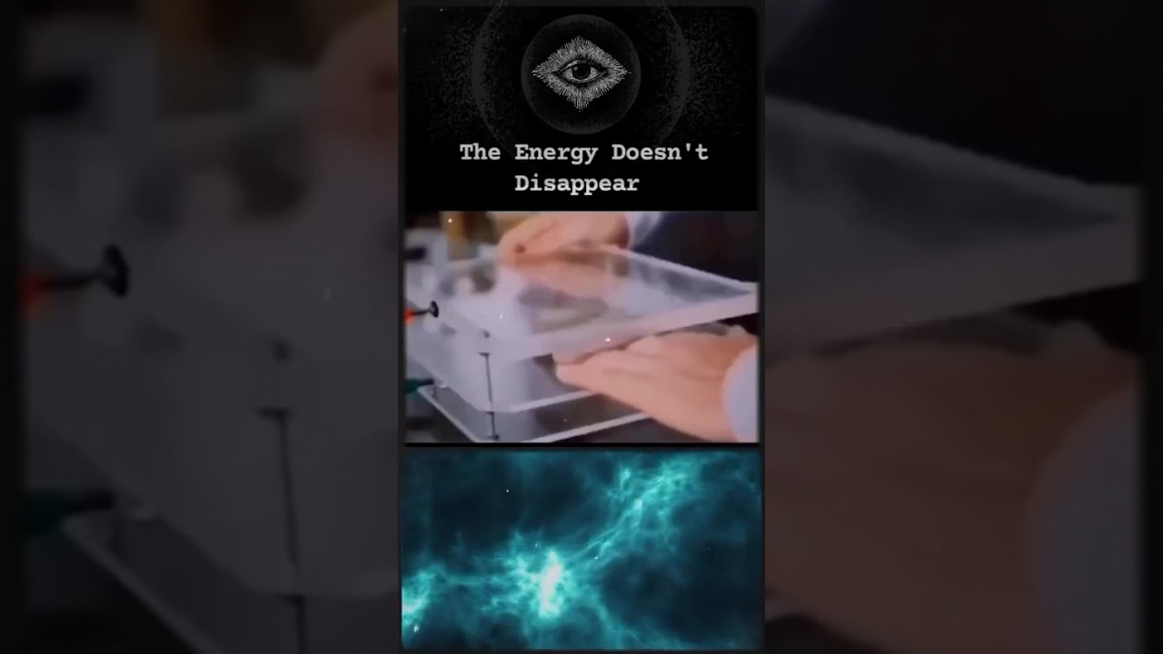 Engergy Doesn’t disappear, it encodes the form