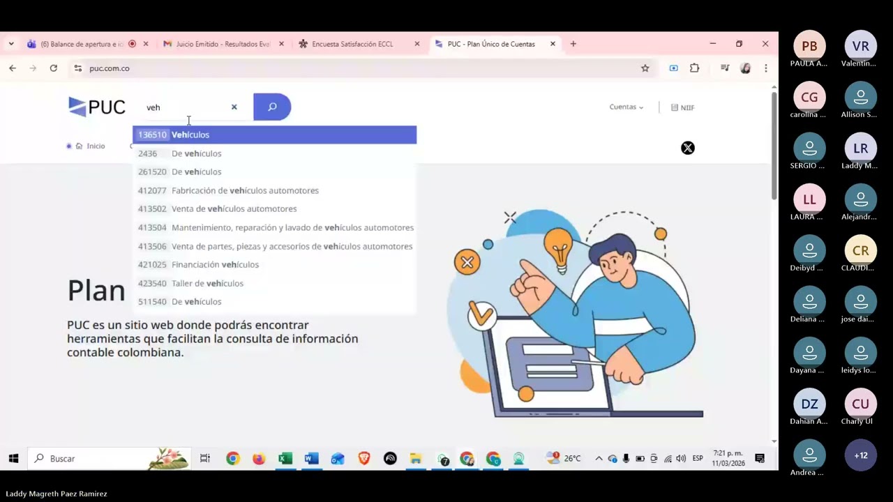 Grabación Sesión en línea 5-Balance de apertura e identificación documentos contables /F1/11-03-26