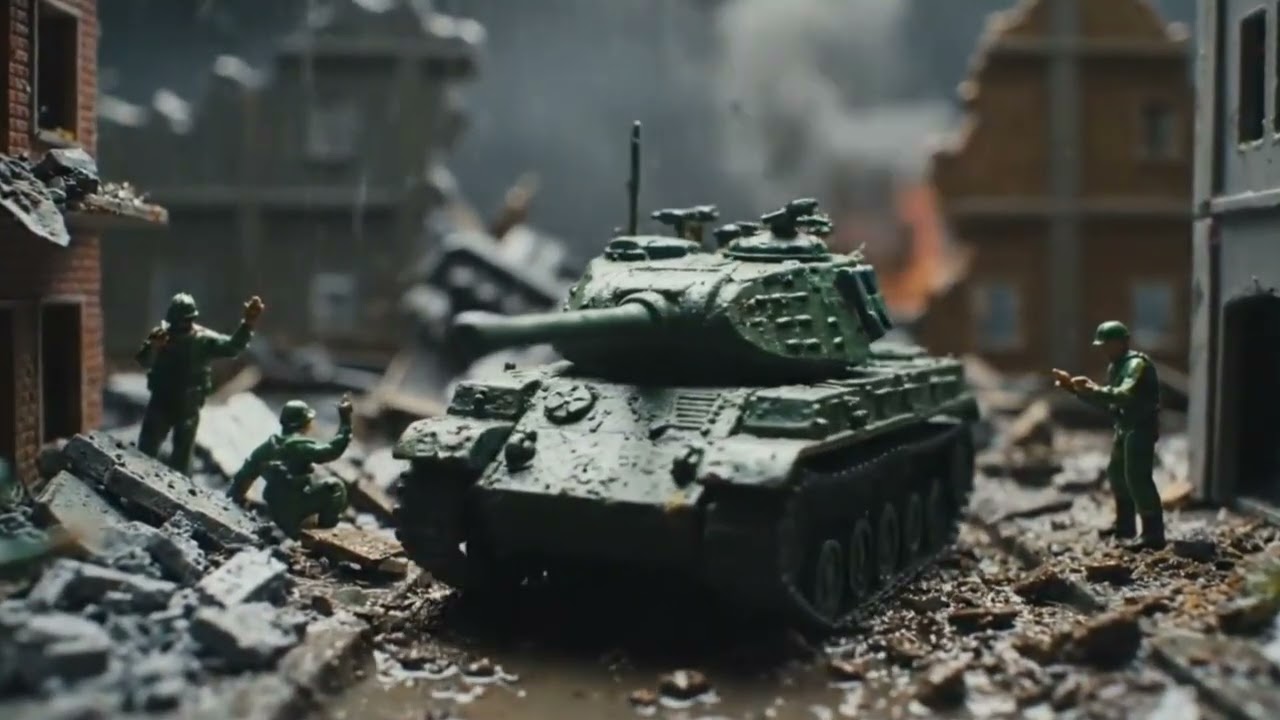 ⚔️ Ultimate Miniature War – Tanks, Missiles, Bombers & Helicopter Rescue in Action! ⚔️ #miniature