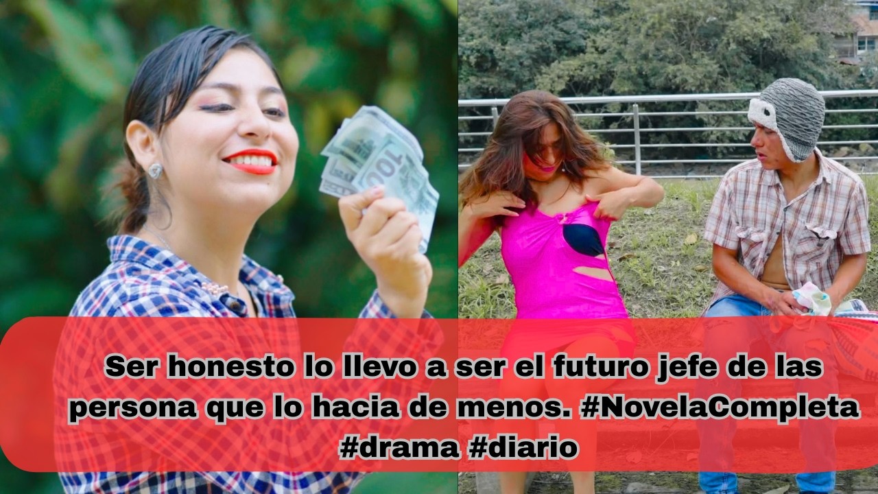 Ser honesto lo llevo a ser el futuro jefe de las persona quehacia de menos. #NovelaCompleta#diario