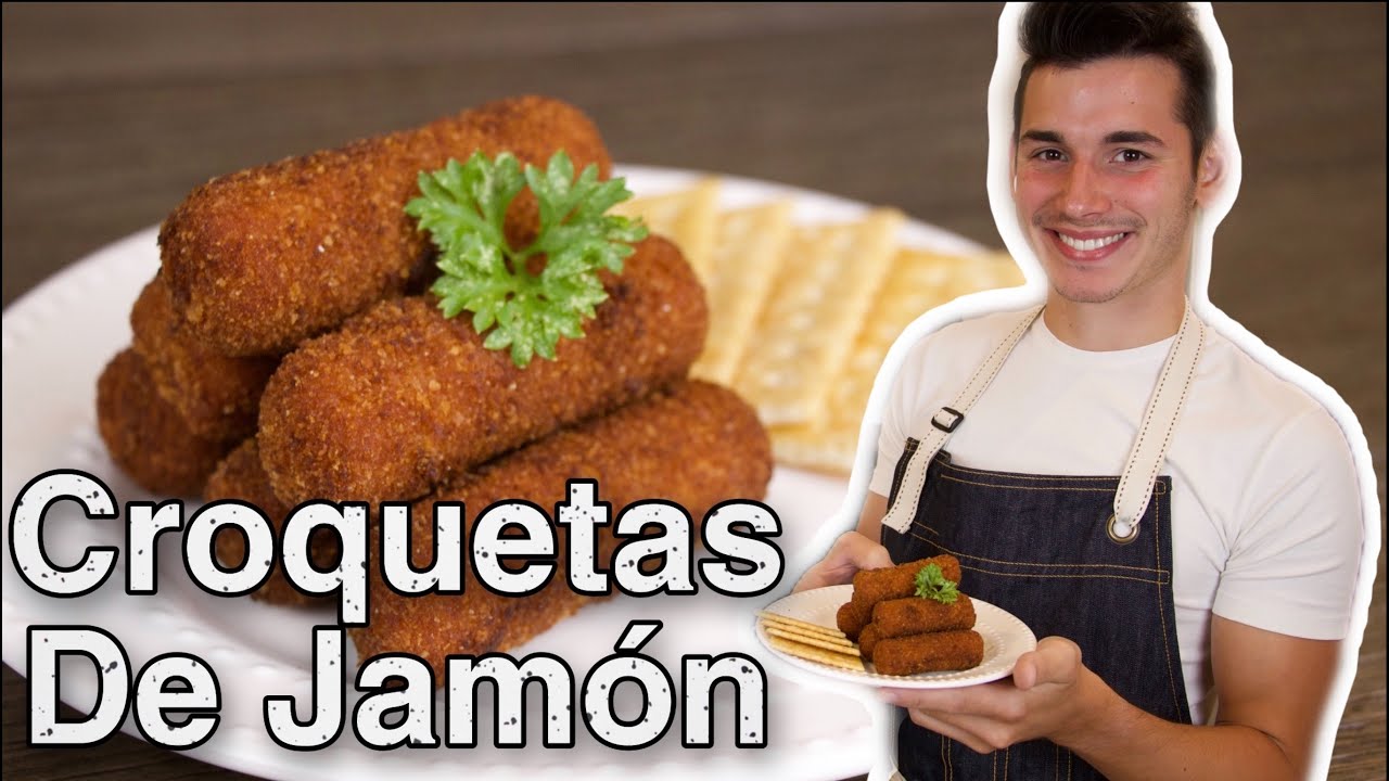 Como hacer Croquetas de Jamón - Facil y  - Gio en la Cocina - Comida cubana - recetas cubanas - cuba