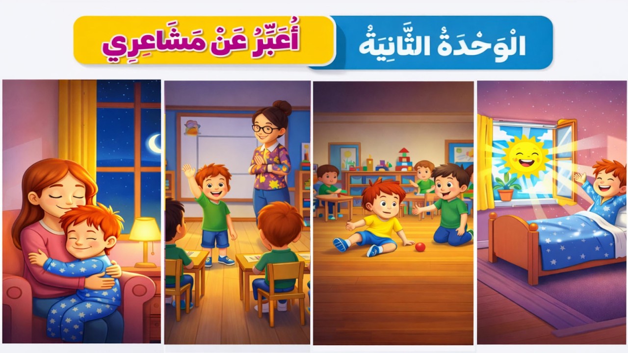 قصة الاستماع  🌟  أعبر عن مشاعري 🌟 اللغة العربية 🌟 المستوى الثاني 🌟 تيرم ثاني 🌟  إعداد/ جيهان سمير.