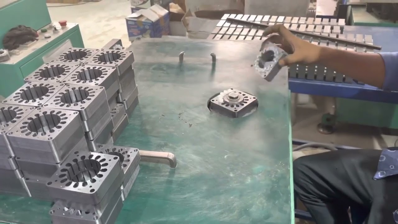 Table fan winding machine Automatic machine by Antic technology plus