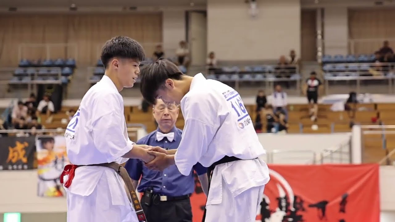【新極真会】第38回全九州大会　男子フルコンタクト中量級　村田哲成vs山本隆誠