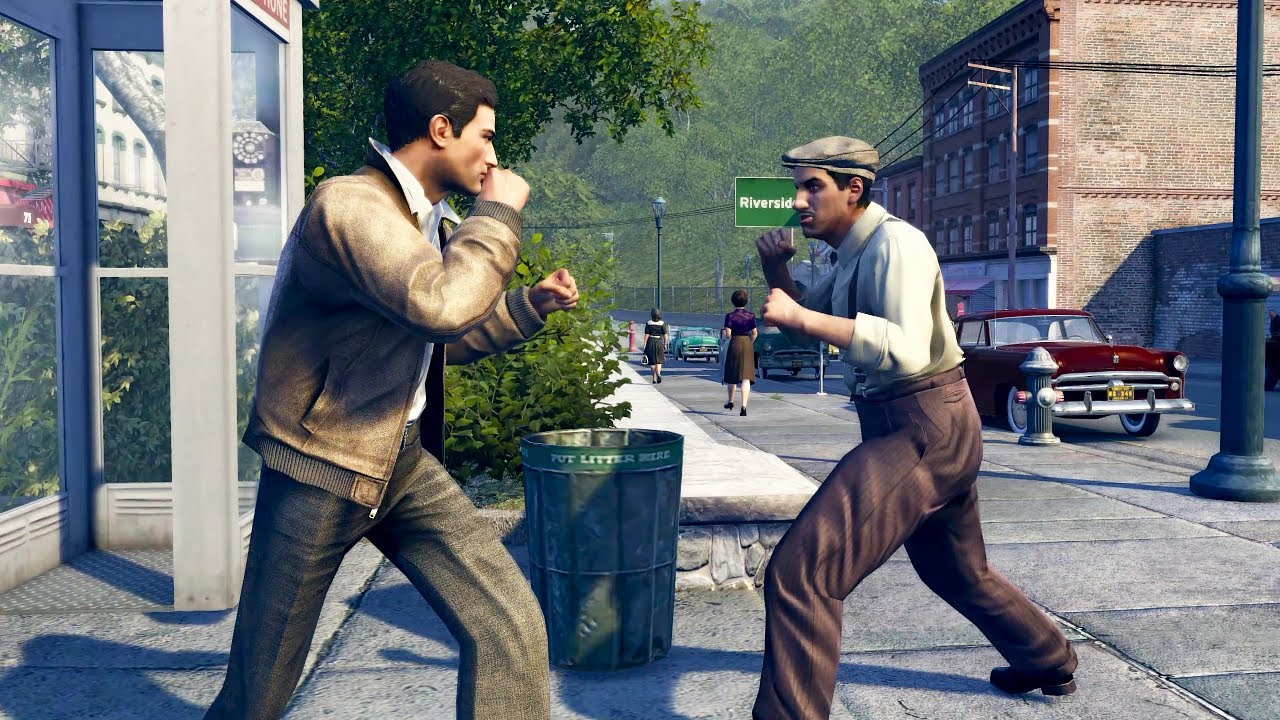 Mafia 2: Definitive Edition (ПК) — Жестокие бои и забавные рэгдоллы — 4K/60 кадров в секунду