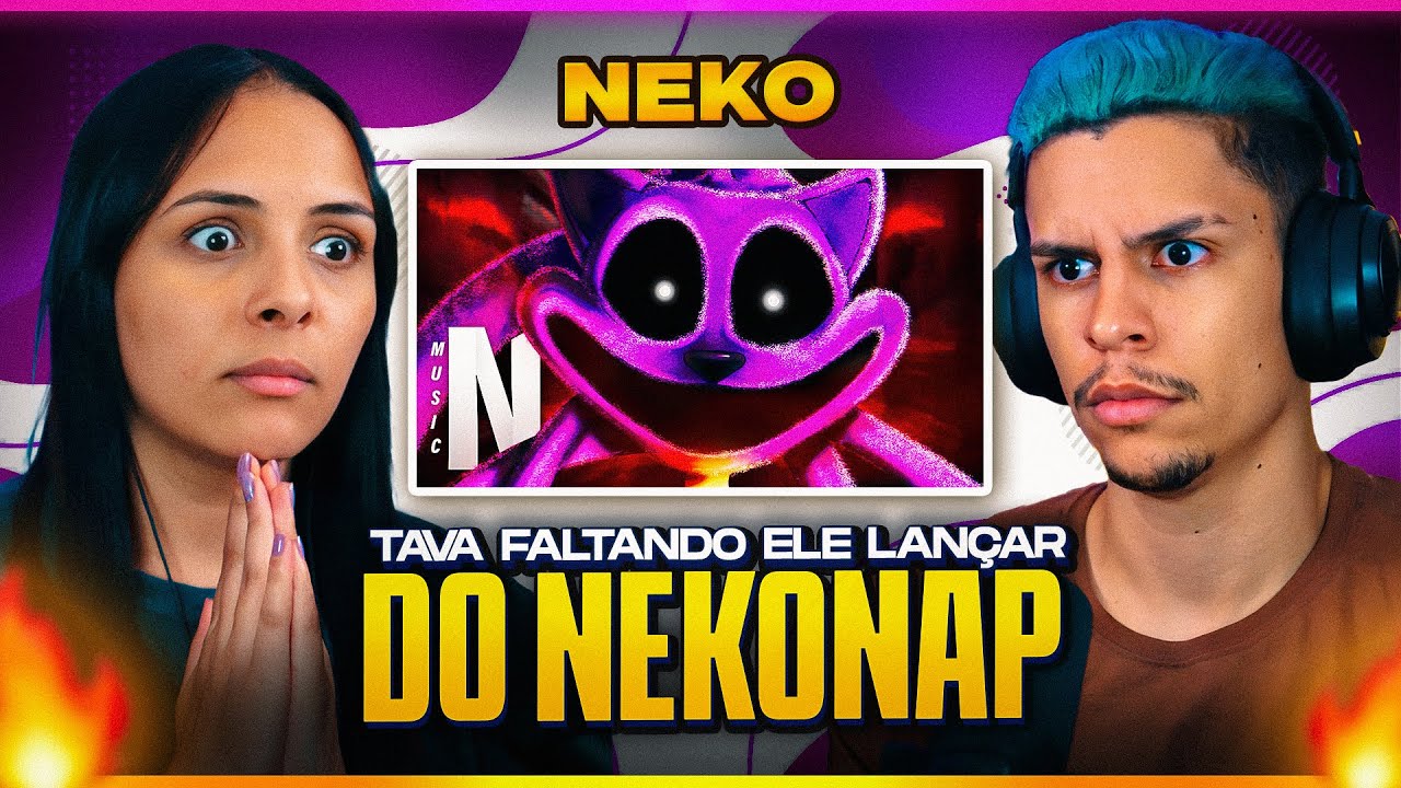NEKO: Bicho Papão | CatNap (Poppy Playtime) | [Casal Jounin React] 🔥