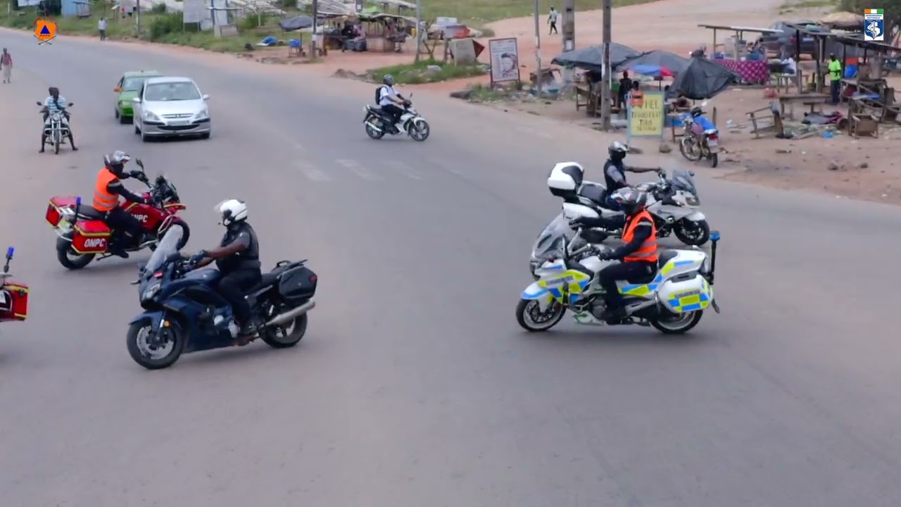 FORMATION DES AGENTS DE L’ONPC À LA CONDUITE DES MOTOS D’ESCORTE PAR LA GENDARMERIE NATIONALE