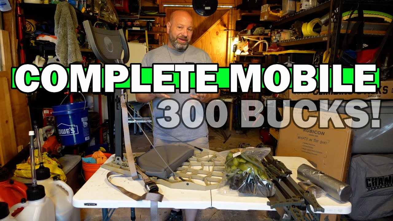 Affordable Mobile Stand And Stick Combo By XOP (330 bucks!) | Rubicon And LM04 Climbing Sticks