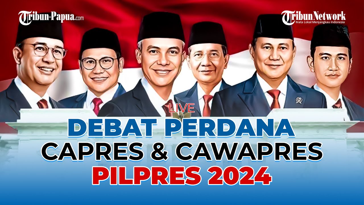 🔴LIVE | Debat Perdana Capres & Cawapres Dalam Pemilihan Presiden 2024
