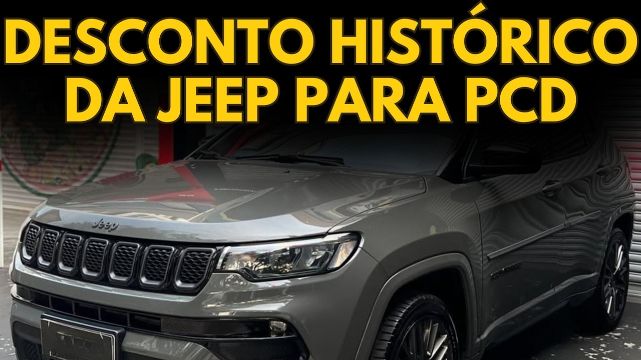 Aten&ccedil;&atilde;o! Jeep Libera 2 Vers&otilde;es do Compass 2026 PCD Com Redu&ccedil;&atilde;o de At&eacute; R$ 28 Mil!