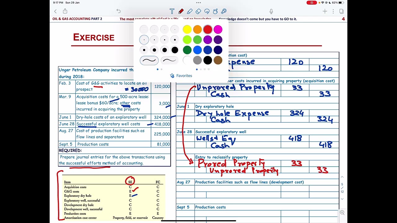 Introduction to Oil & Gas Accounting Part 2