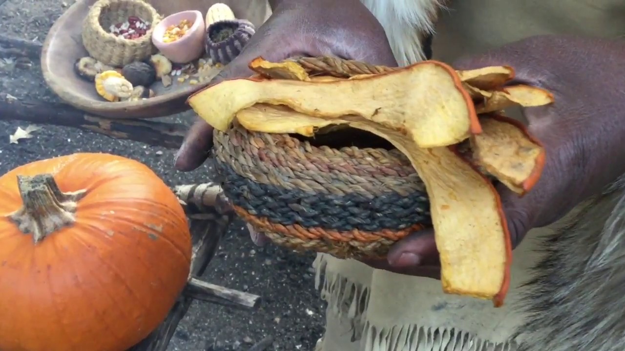 What's CooThanksgiving feast in Powhatan Indian Village