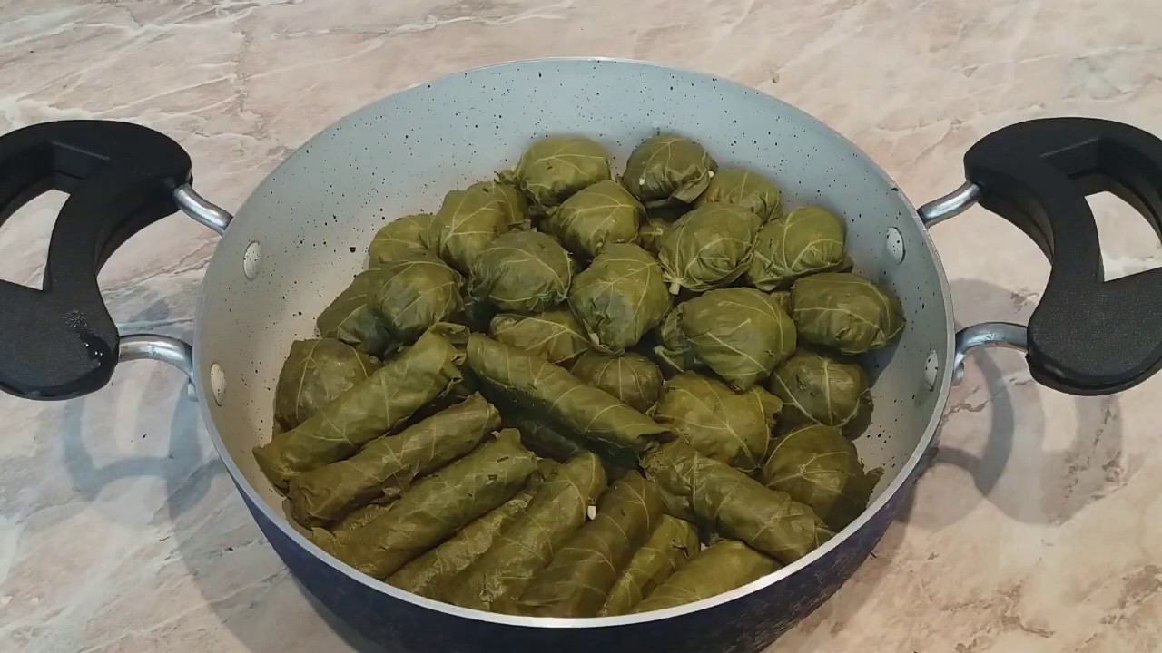 🔴Ətsiz Dolma Yeyəsən, Həmdə bu Qədər Ləzzətli? 👍 Yalanci Dolma. Yarpaq  Dolmasi Resepti.