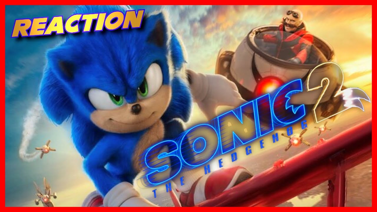 Sonic 2: Il film (Sonic The Hedgehog 2)-Trailer Reaction ITA