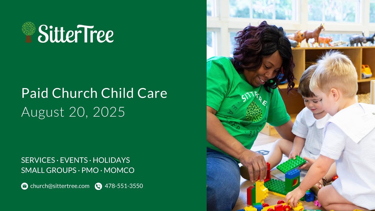 Paid Child Care for your Congregation - SitterTree