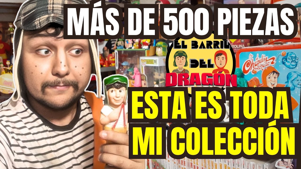 MI COLECCIÓN DE EL CHAVO DEL 8 Y EL CHAPULÍN COLORADO / Minha coleção de Chaves e Chapolin