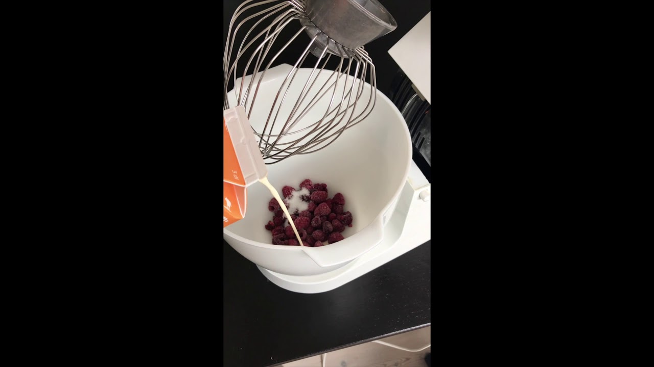 Bringeb&aelig;r sorbet p&aring; 1-2-3