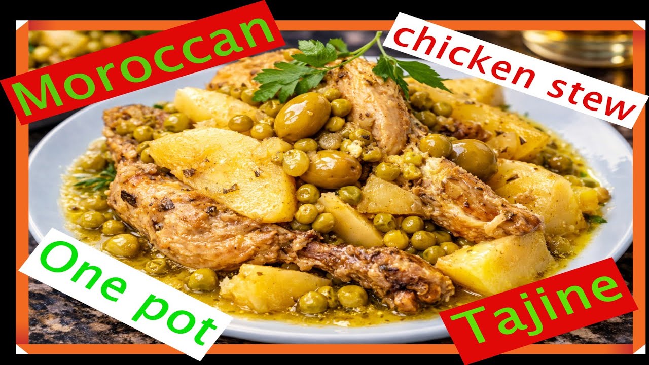 One Pot Moroccan Chicken Stew Recipe