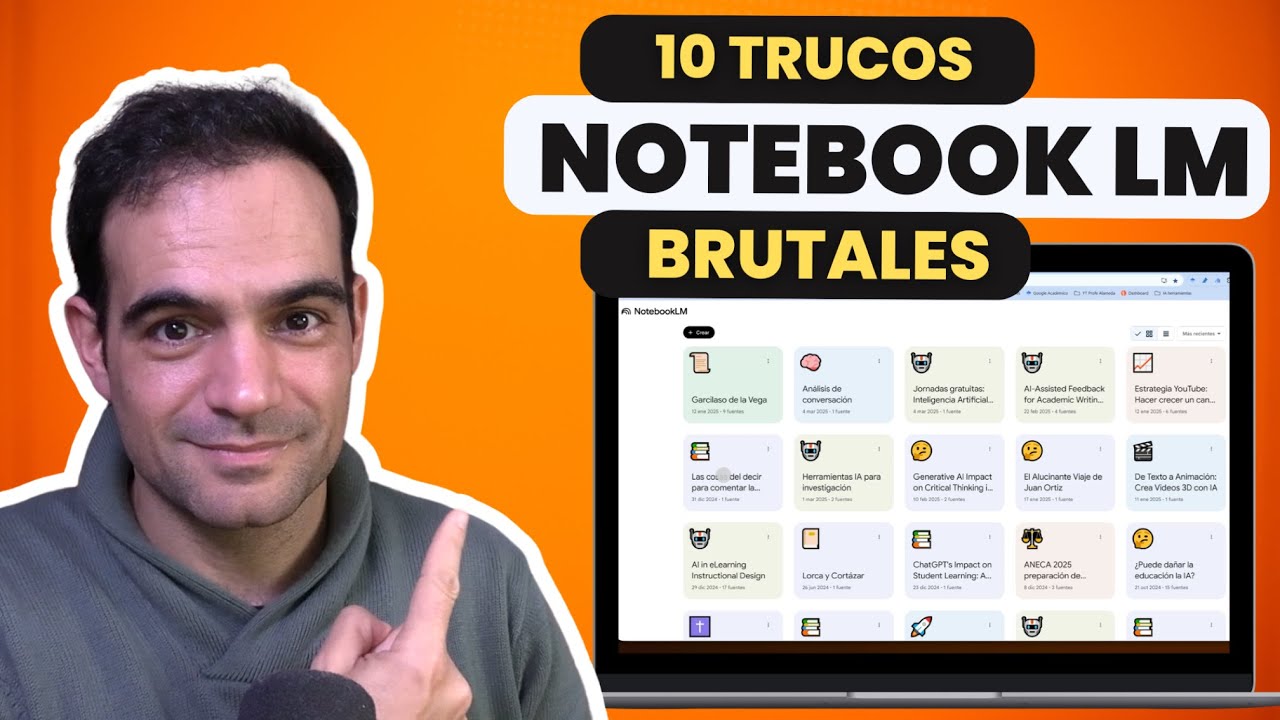 10 trucos de NOTEBOOKLM que harán tu aprendizaje más fácil y divertido