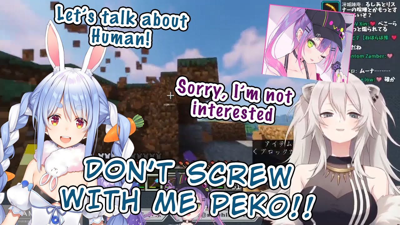 Botan Listen to Pekora's Random Thoughts While Towa Completely Ignores It [Hololive/ENG SUB]