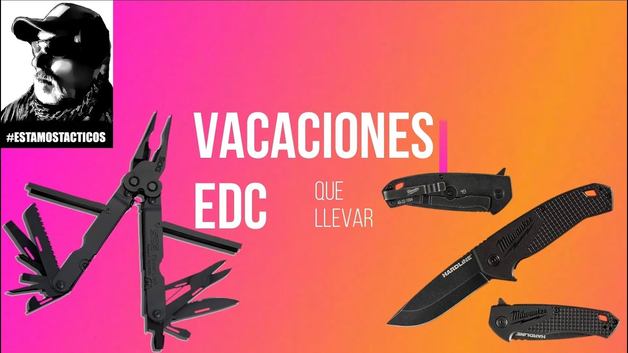 Vacaciones EDC Sog Powerlock Milwaukee Hardline