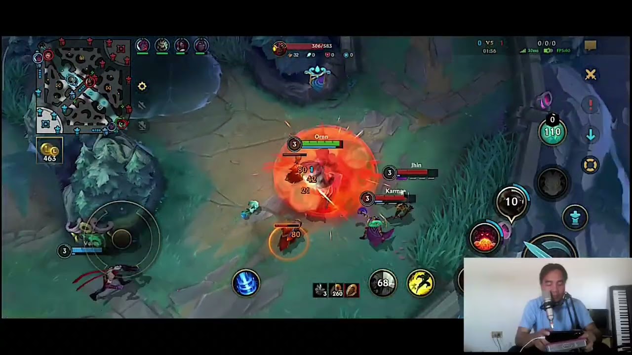 Ornn RANKED LoLWR partida half SS marvin r. cacho