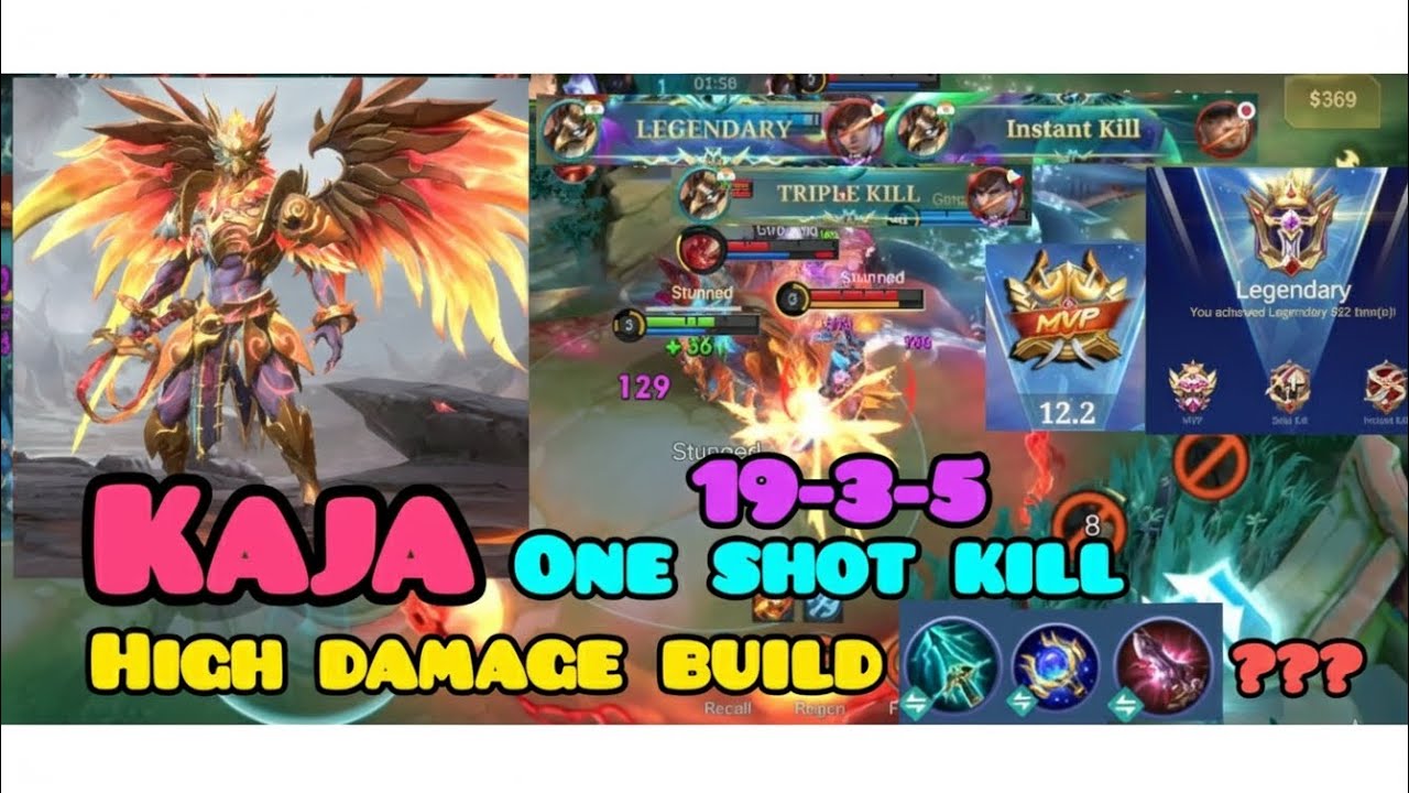 Kaja High Damage Build - 2026 | One Shot Kill | mlbb #mobilelegends #mlbb 
