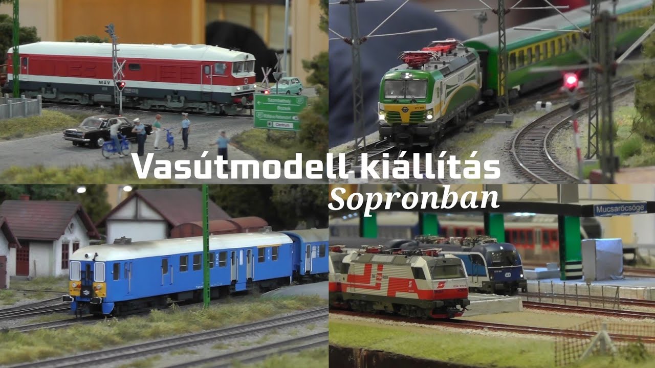 2026_01_24 Vasútmodell kiállítás Sopronban