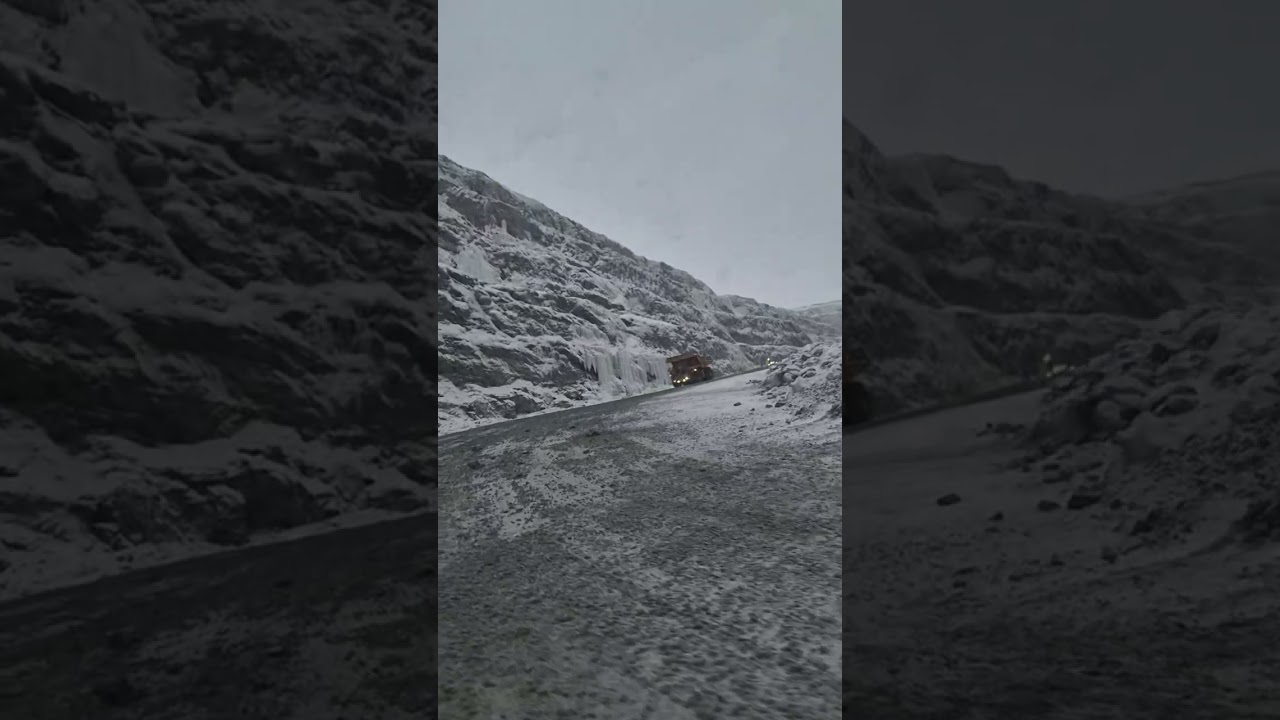 зима на севере Швеции 
