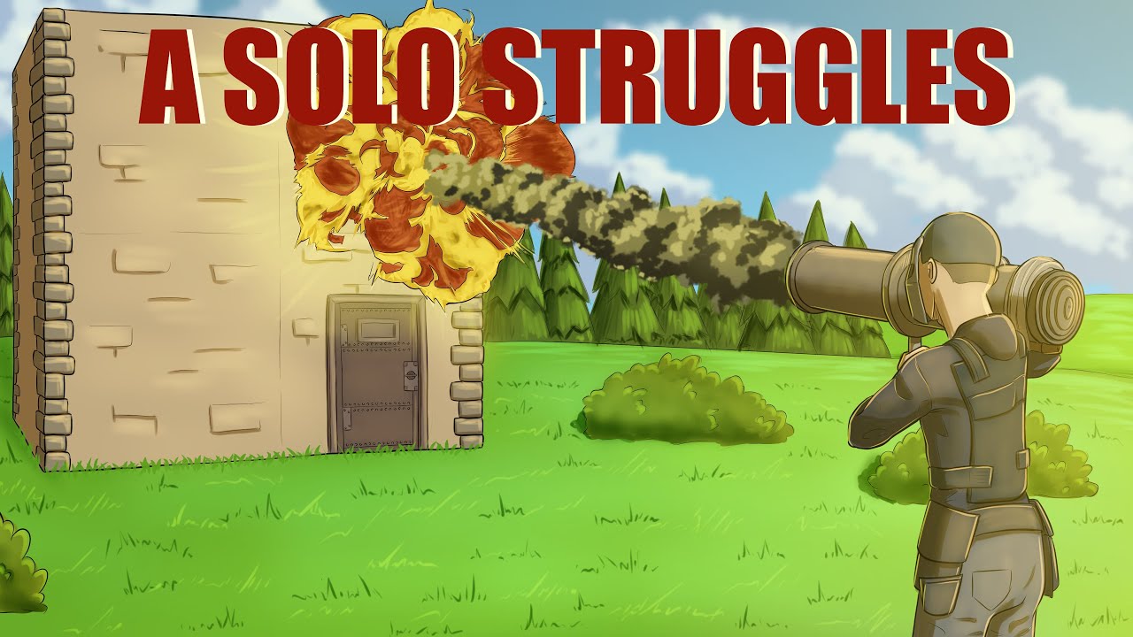 HOW SNOWBALLING MAKES A SOLO GET RAIDED 3 TIMES! - RUST SOLO